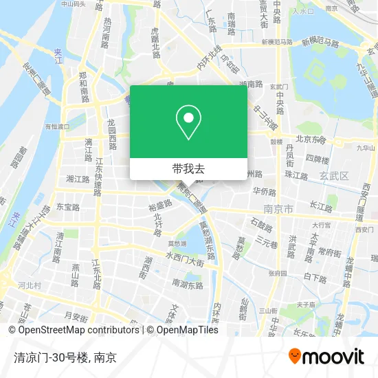 清凉门-30号楼地图
