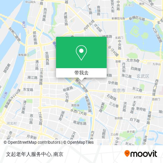 文起老年人服务中心地图
