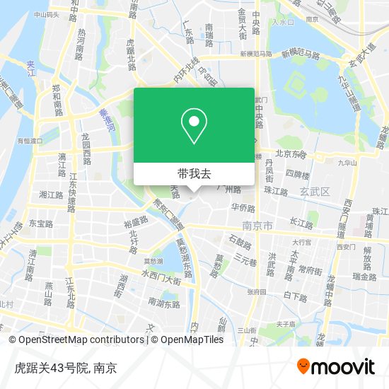 虎踞关43号院地图