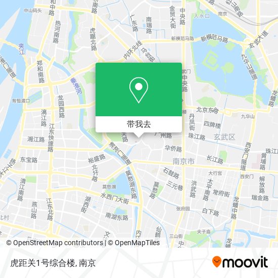 虎距关1号综合楼地图