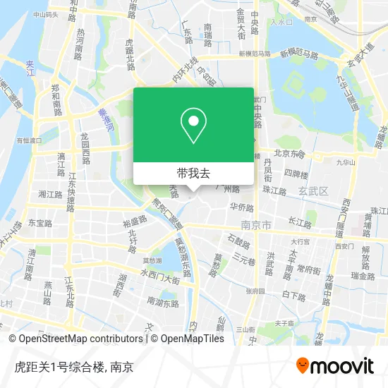 虎距关1号综合楼地图