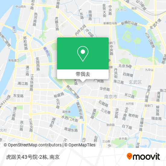 虎踞关43号院-2栋地图