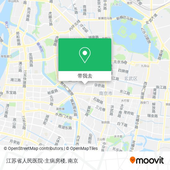 江苏省人民医院-主病房楼地图