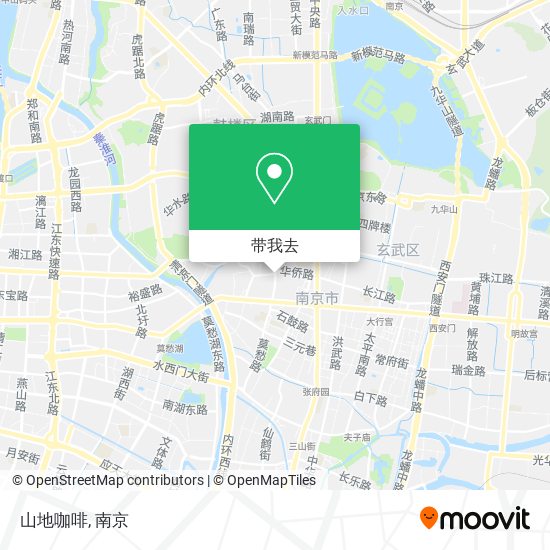 山地咖啡地图