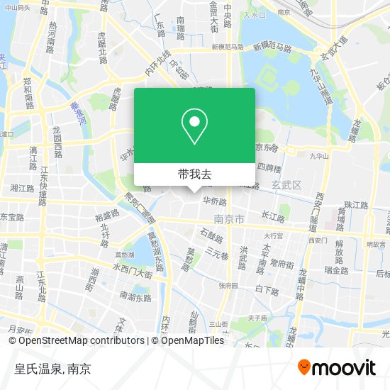 皇氏温泉地图