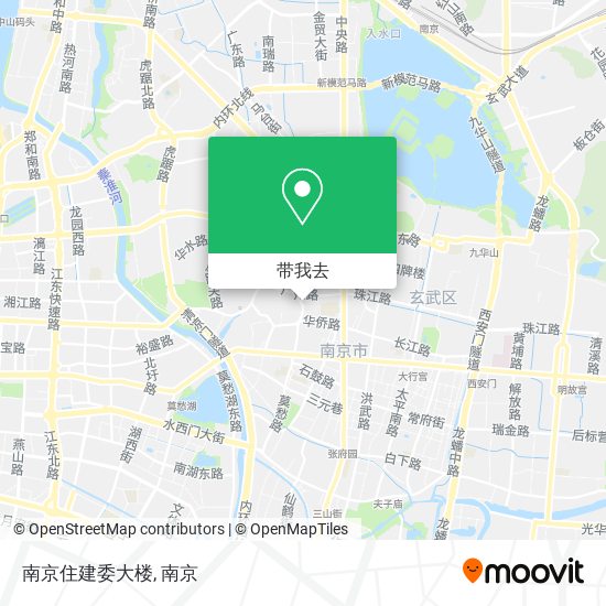 南京住建委大楼地图