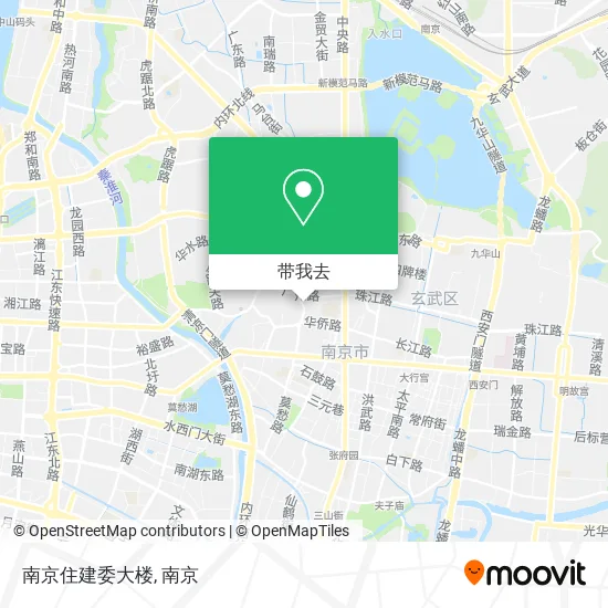 南京住建委大楼地图