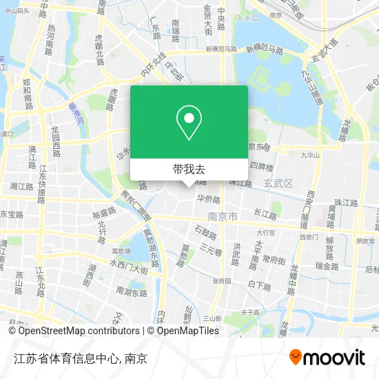 江苏省体育信息中心地图