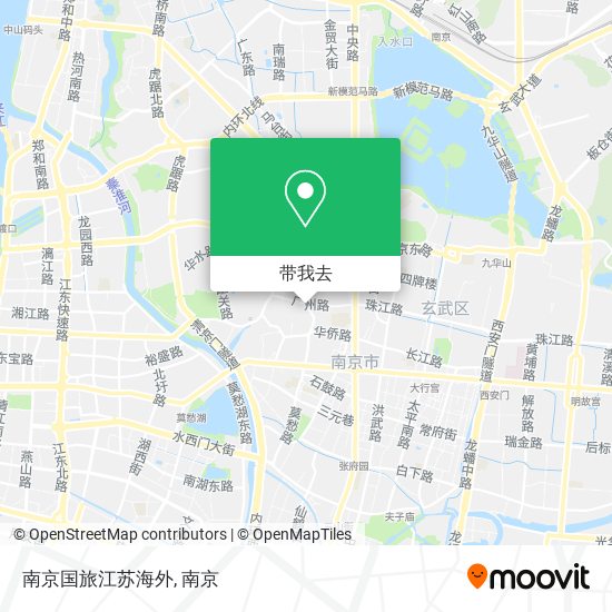 南京国旅江苏海外地图