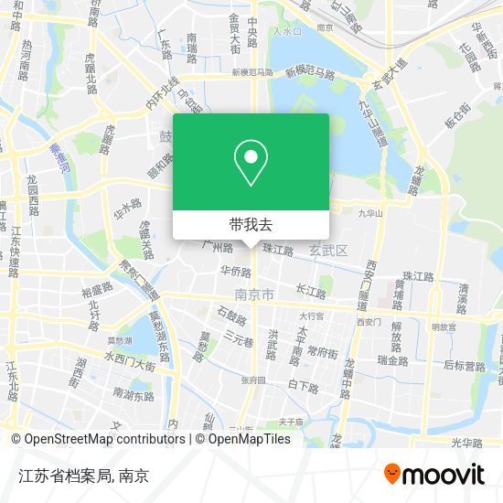 江苏省档案局地图