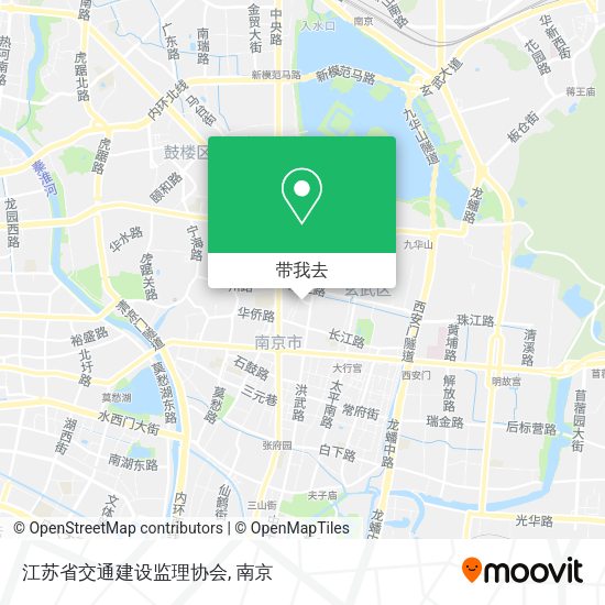 江苏省交通建设监理协会地图