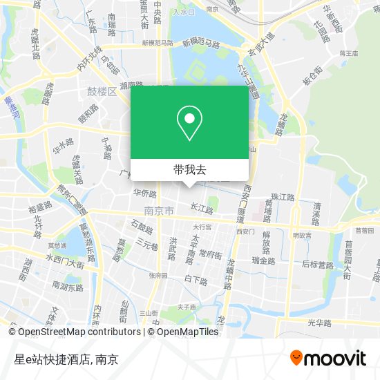 星e站快捷酒店地图