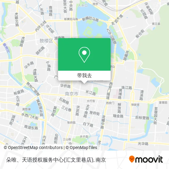 朵唯、天语授权服务中心(汇文里巷店)地图