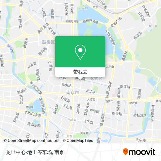 龙世中心-地上停车场地图