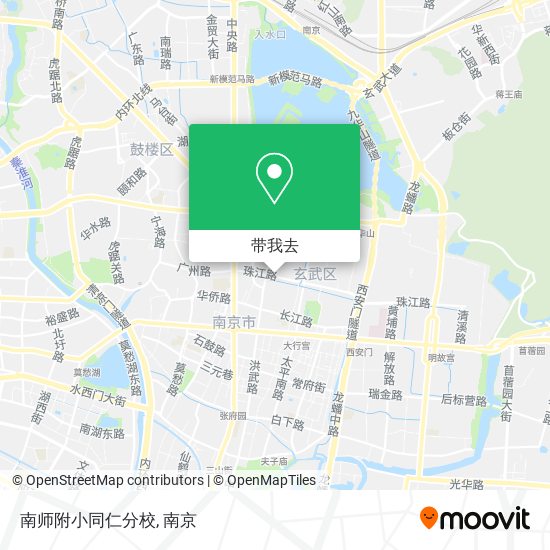 南师附小同仁分校地图