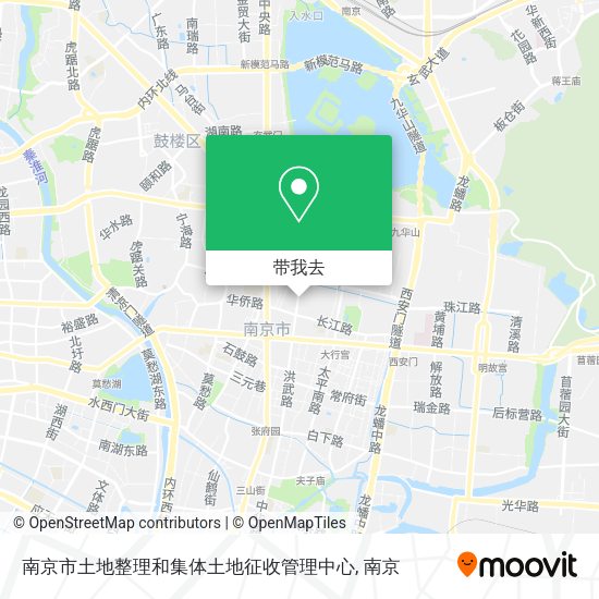 南京市土地整理和集体土地征收管理中心地图