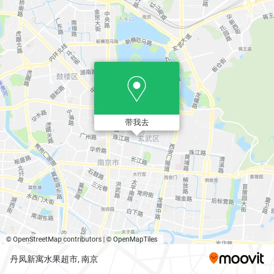 丹凤新寓水果超市地图
