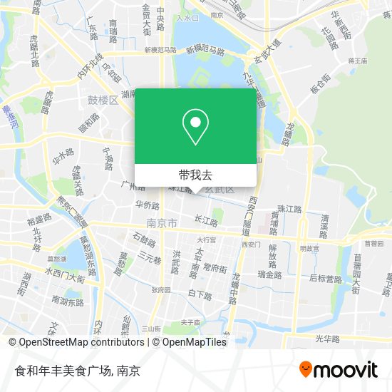食和年丰美食广场地图