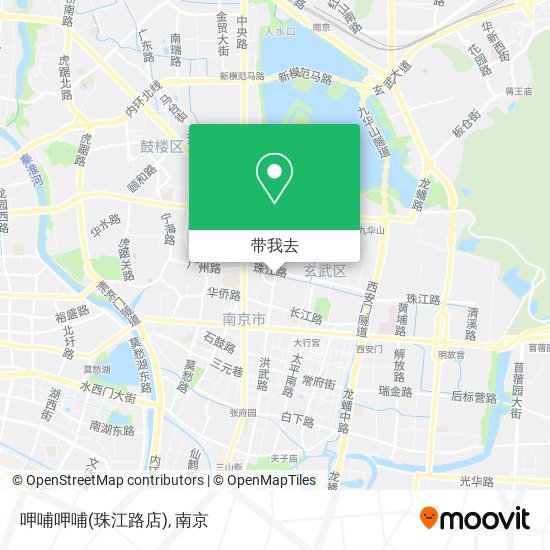 呷哺呷哺(珠江路店)地图
