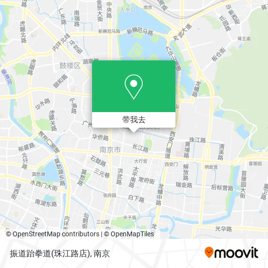 振道跆拳道(珠江路店)地图