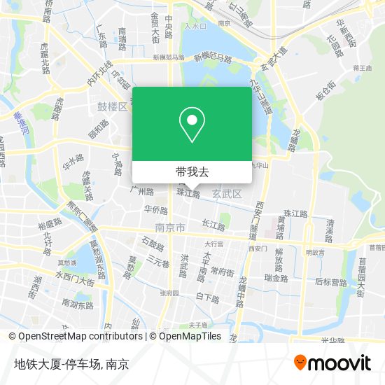 地铁大厦-停车场地图
