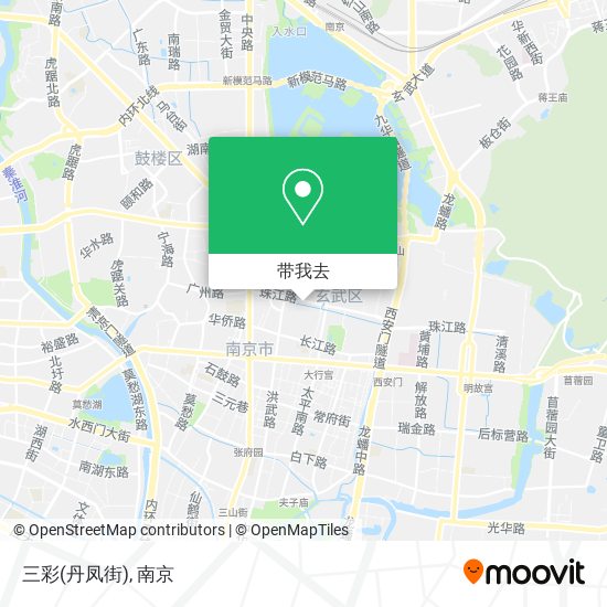 三彩(丹凤街)地图