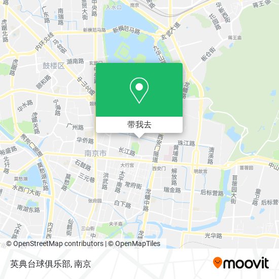 英典台球俱乐部地图