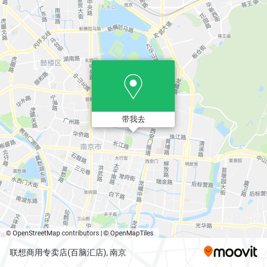 联想商用专卖店(百脑汇店)地图