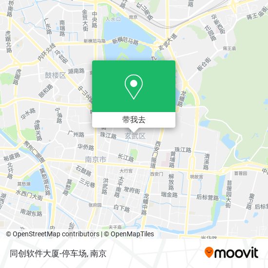 同创软件大厦-停车场地图