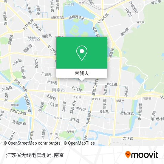 江苏省无线电管理局地图