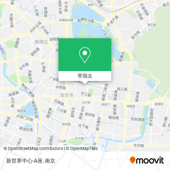 新世界中心-A座地图