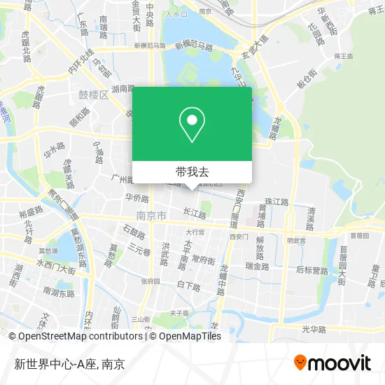 新世界中心-A座地图