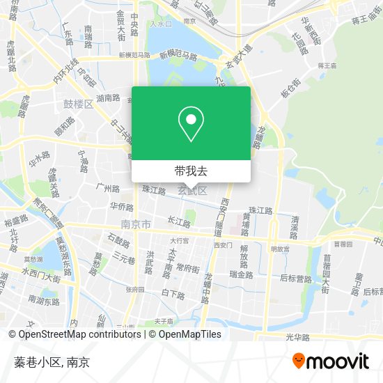 蓁巷小区地图