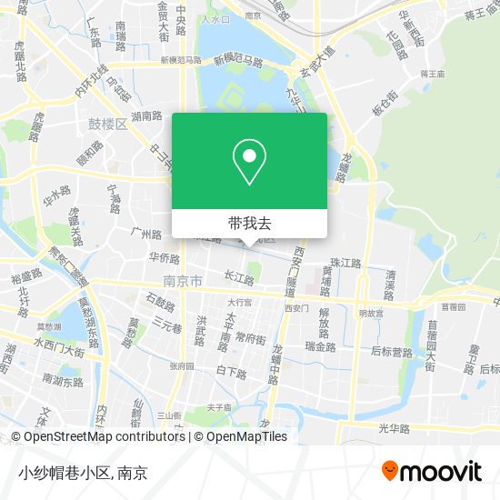 小纱帽巷小区地图