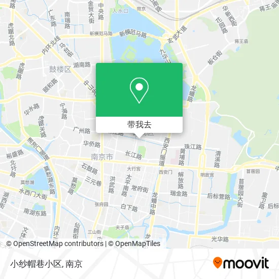 小纱帽巷小区地图