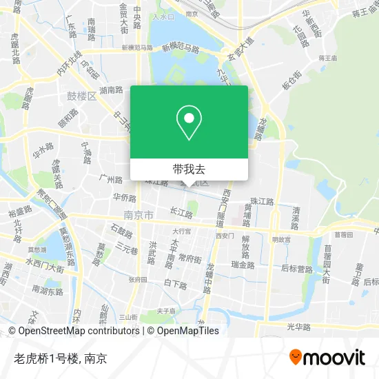 老虎桥1号楼地图