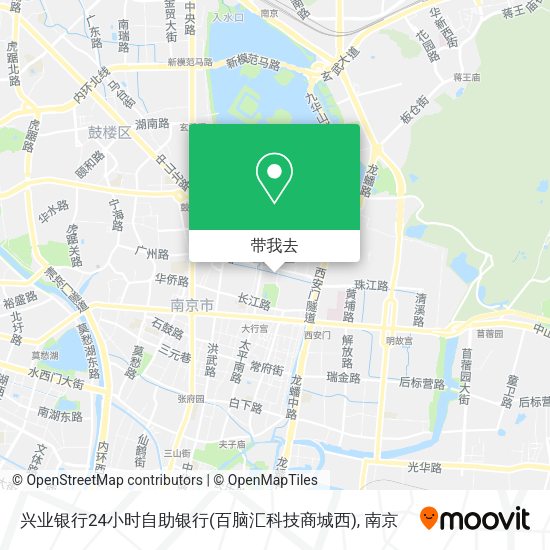 兴业银行24小时自助银行(百脑汇科技商城西)地图