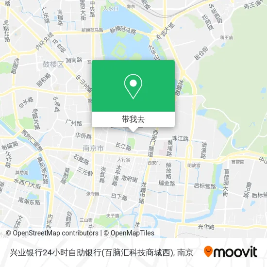 兴业银行24小时自助银行(百脑汇科技商城西)地图