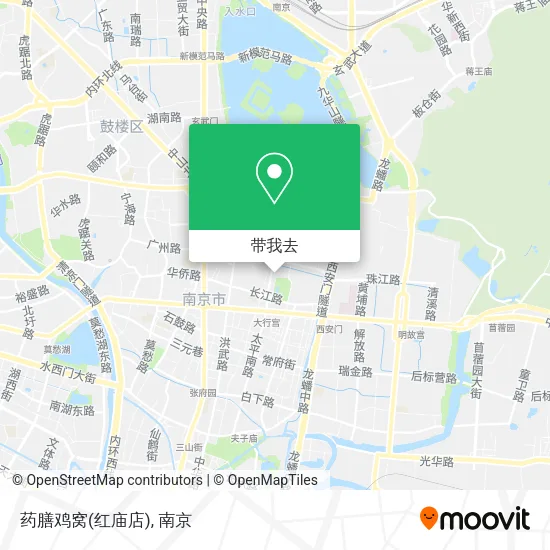 药膳鸡窝(红庙店)地图