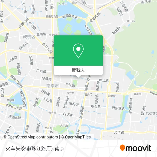 火车头茶铺(珠江路店)地图