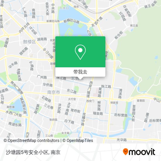 沙塘园5号安全小区地图