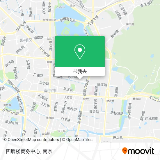 四牌楼商务中心地图