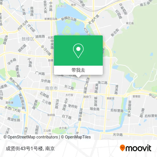 成贤街43号1号楼地图