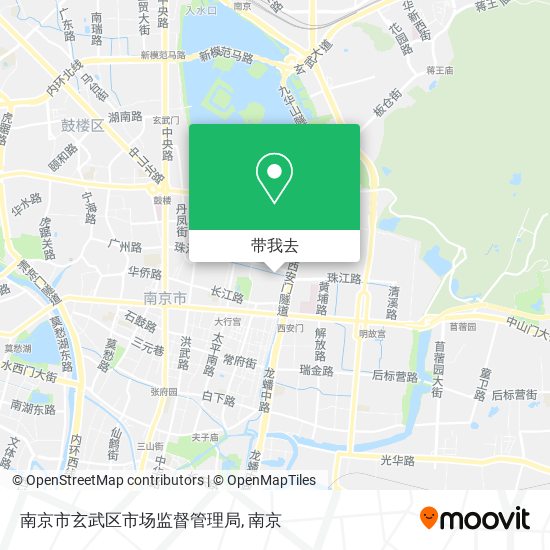 南京市玄武区市场监督管理局地图