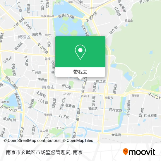 南京市玄武区市场监督管理局地图