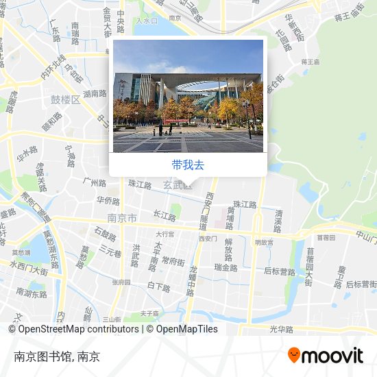 南京图书馆地图