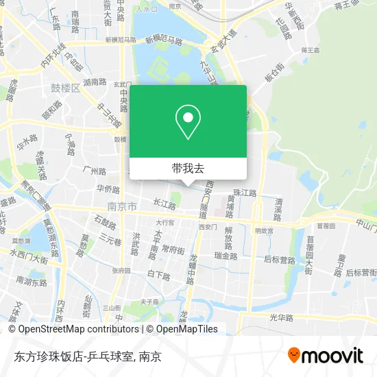 东方珍珠饭店-乒乓球室地图