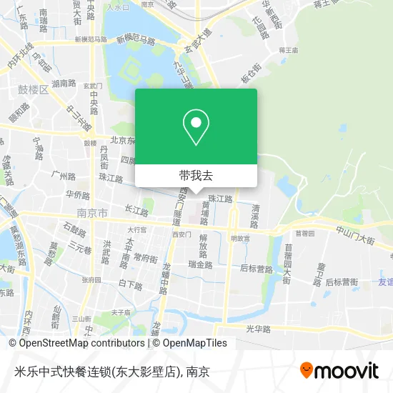 米乐中式快餐连锁(东大影壁店)地图