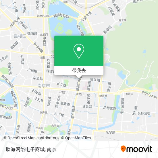 脑海网络电子商城地图