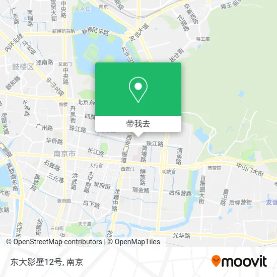 东大影壁12号地图